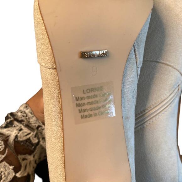 NEW Bellini Lornie Faux Suede Stone Modern Western Bootie Size 9 - Picture 6 of 9